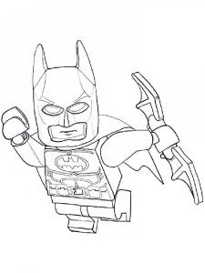 Lego Batman coloring page 4 - Free printable
