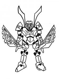 Lego Bionicle coloring page 17 - Free printable