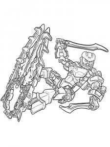 Lego Bionicle coloring page 26 - Free printable