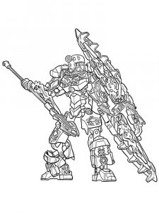 Lego Bionicle coloring page 19 - Free printable