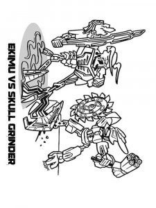 Lego Bionicle coloring page 10 - Free printable