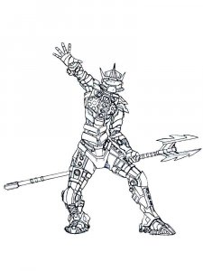 Lego Bionicle coloring page 3 - Free printable