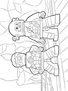 Lego Flash coloring page 1 - Free printable