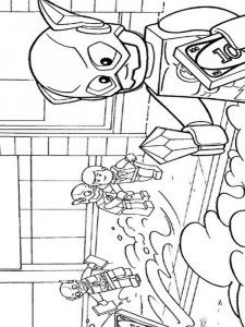 Lego Flash coloring page 5 - Free printable
