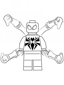 Lego Marvel coloring page 1 - Free printable