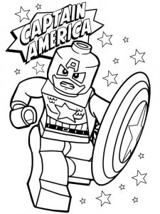Lego Marvel coloring page 11 - Free printable