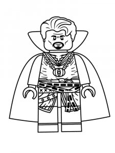 Lego Marvel coloring page 18 - Free printable