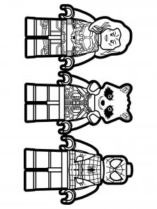 Lego Marvel coloring page 2 - Free printable