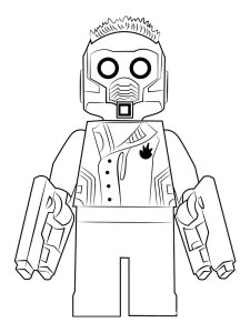 Lego Marvel coloring page 20 - Free printable