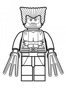 Lego Marvel coloring page 23 - Free printable