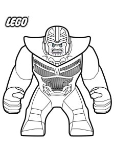 Lego Marvel coloring page 26 - Free printable