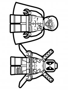 Lego Marvel coloring page 3 - Free printable