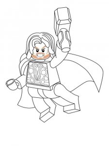 Lego Marvel coloring page 30 - Free printable
