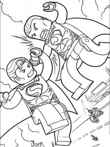 Lego Marvel coloring page 35 - Free printable