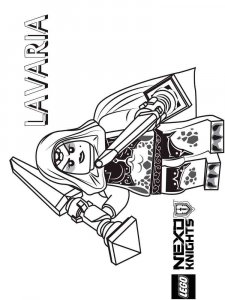 Lego Nexo Knight coloring page 15 - Free printable