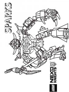 Lego Nexo Knight coloring page 21 - Free printable