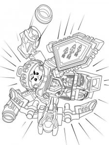 Lego Nexo Knight coloring page 28 - Free printable