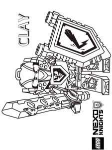 Lego Nexo Knight coloring page 7 - Free printable