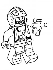 Lego Star Wars coloring page 16 - Free printable