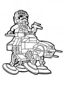 Lego Star Wars coloring page 17 - Free printable
