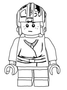 Lego Star Wars coloring page 6 - Free printable