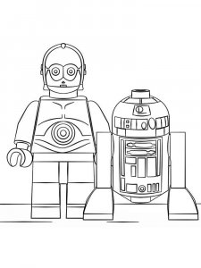 Lego Star Wars coloring page 8 - Free printable