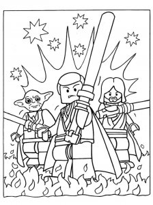 Lego Star Wars coloring page 9 - Free printable