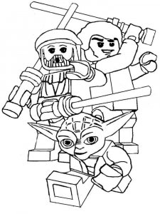 Lego Star Wars coloring page 33 - Free printable