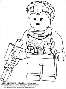 Lego Star Wars coloring page 21 - Free printable