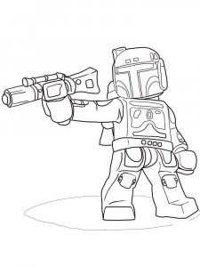 Lego Star Wars coloring page 27 - Free printable