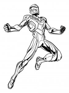 Max Steel coloring page 28 - Free printable