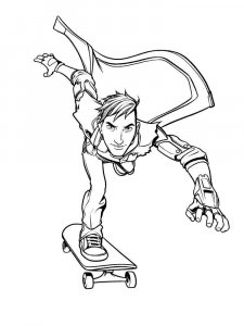 Max Steel coloring page 30 - Free printable