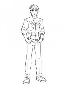 Max Steel coloring page 20 - Free printable