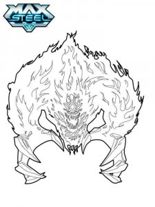 Max Steel coloring page 1 - Free printable