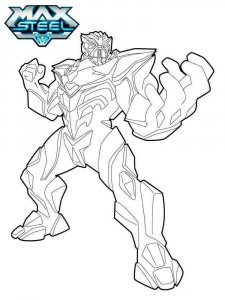 Max Steel coloring page 12 - Free printable
