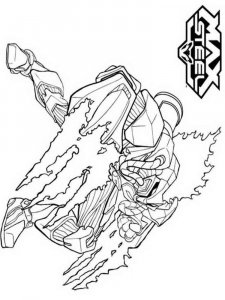 Max Steel coloring page 14 - Free printable