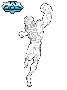 Max Steel coloring page 5 - Free printable