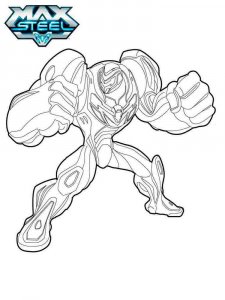 Max Steel coloring page 7 - Free printable