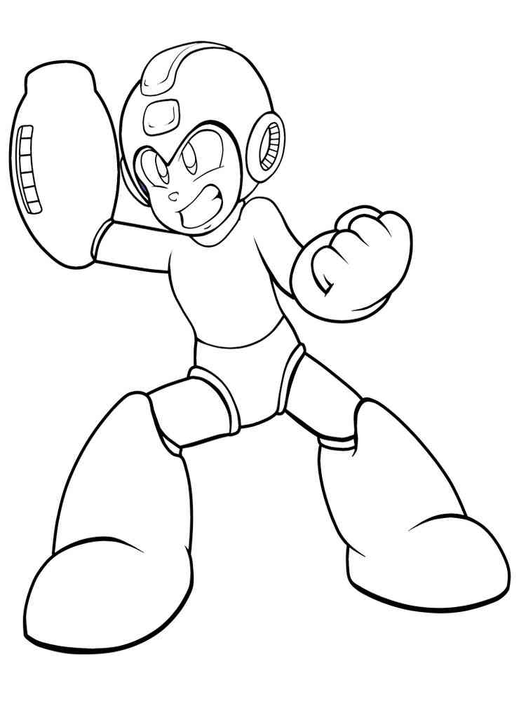 Best Ideas For Coloring Megaman Coloring Page