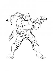Michelangelo coloring page 1 - Free printable