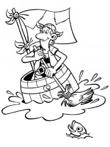 Pirates coloring page 10 - Free printable