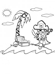 Pirates coloring page 15 - Free printable
