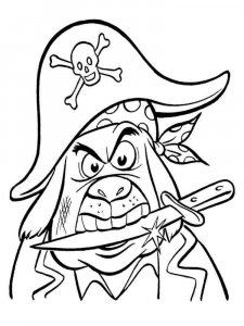 Pirates coloring page 16 - Free printable