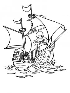 Pirates coloring page 20 - Free printable