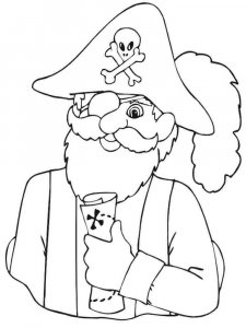 Pirates coloring page 25 - Free printable