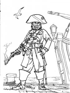 Pirates coloring page 32 - Free printable