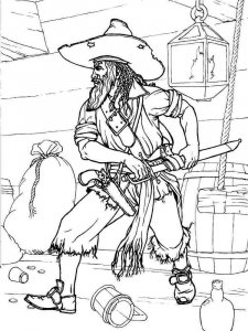 Pirates coloring page 33 - Free printable