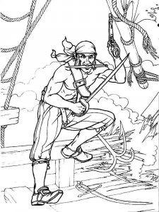 Pirates coloring page 34 - Free printable