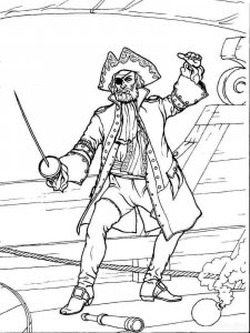 Pirates coloring page 37 - Free printable