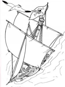 Pirates coloring page 41 - Free printable